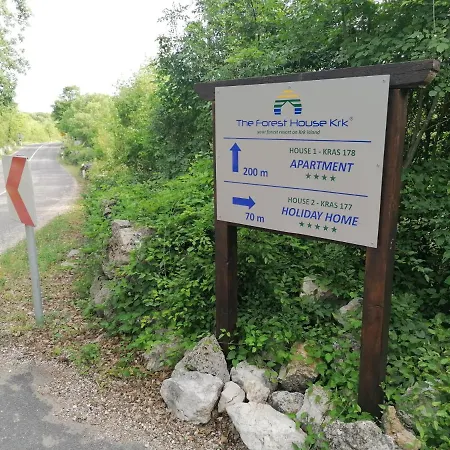 Appartamento The Forest House Krk 1 Kras