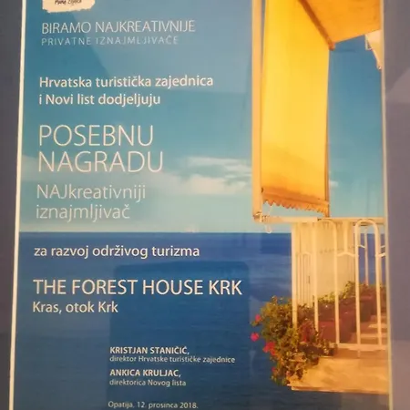 The Forest House Krk 1 Apartment *